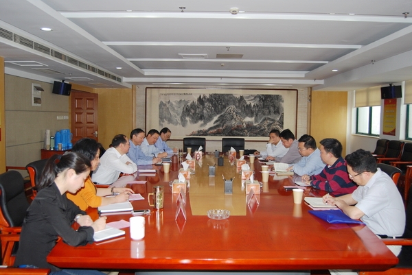 省公司接待湖南省輕工鹽業(yè)集團有限公司考察組一行